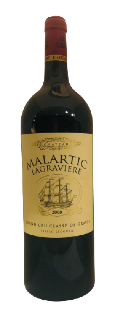 Pessac-Léognan Château Malartic Lagravière  Grand Cru Classé  2008 Magnum